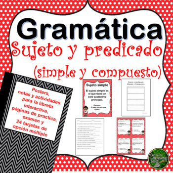 Preview of Sujeto y Predicado - Simple y Compuesto