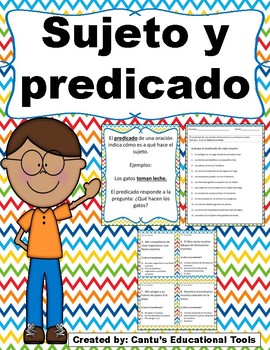 Preview of Sujeto y predicado - Digital Learning