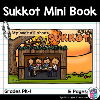 Preview of Sukkot Mini Book for Early Readers