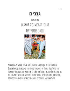 Preview of Sukkot & Simchat Torah Activities Guide