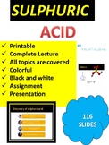 Sulphuric acid Complete Lectures