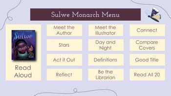 Preview of Sulwe by: Lupita Nyong'o Choice Board in Google Slides M24