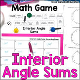 Sum of the Interior Angles of Polygons Game - 8th Grade Ge