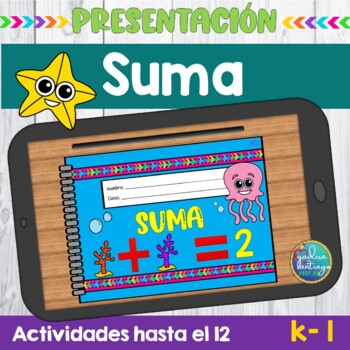 Preview of Suma/Addition Spanish Power Point