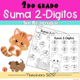 Suma Dos Digitos SIN Reagrupar - Adding Spanish (Aprendiza