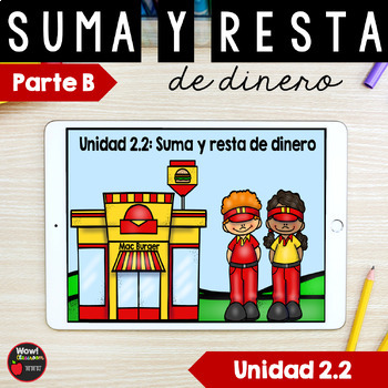 Preview of Suma y resta de dinero (B) | PowerPoint