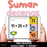 Sumar decenas Números al 99  DIGITAL