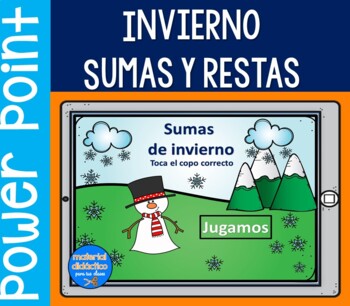 Preview of Sumas y Restas Invernales