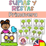 Sumas y restas primavera / Addition and Subtraction Spring