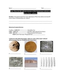 Sumerian Cultural Advancements Worksheet: Cuneiform, Ziggu
