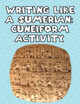 cuneiform sumerian teacherspayteachers