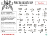Sumerian Cuneiform Writing Activity