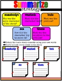 Summarize Anchor Chart | Poster Size and Regular 8.5 x 11