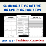 Summarize Practice Reading Graphic Organizers