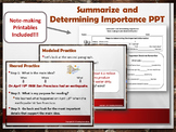 Summarize and Determining Importance Power Point