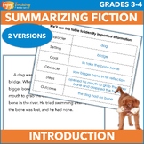 Summarizing Fiction PowerPoint - Summary Mini Lessons for 
