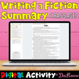 Summarizing Fiction Practice Passages using Google Slides 