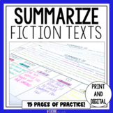 Summarizing Fiction Text | Summarizing Passages | SWBST Gr