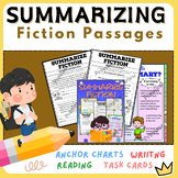 Summarizing Fiction: Worksheets, Graphic Organizer, Task C