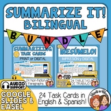 Summarizing Mini Bundle - Both English and Spanish Version