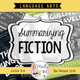 Summarizing Fiction Texts - A six week unit.
