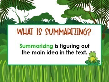How to Teach Summarizing Nonfiction Text