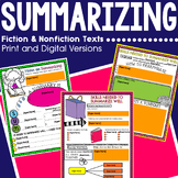 Summarizing Activities - Fiction & Nonfiction (Print & Dis