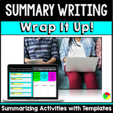 Summarizing | Summary Writing | Main Idea | Reading Graphi
