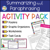 Summarizing and Paraphrasing Activities - Research Skills