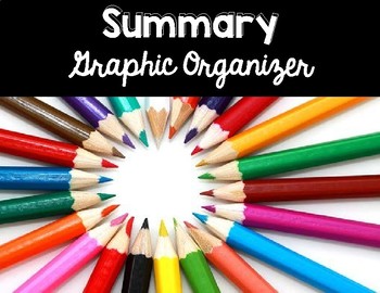 Preview of Summary Chart Graphic Organizer