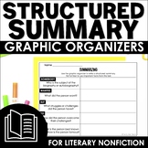 Summary Graphic Organizer Biography and Autobiography Grap