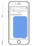 Summary Graphic Organizer - Text Message