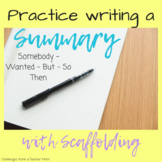 Scaffolded Summary Practice and Activity