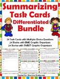 Summary Task Cards - Summarizing Task Cards - and Graphic 