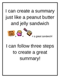 Summary Three key steps to create a summary for elementary