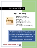 Summary Writing Graphic Organizers--Keys to a Great Summary