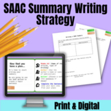 Summary Writing using the SAAC strategy - Online & In-Pers