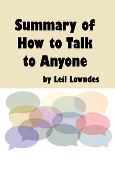 Preview of Summary of How to Talk to Anyone by Leil Lowndes