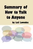 Summary of How to Talk to Anyone by Leil Lowndes