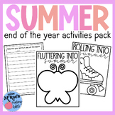 Summer Coloring Pages | No Prep End Of The Year Activities