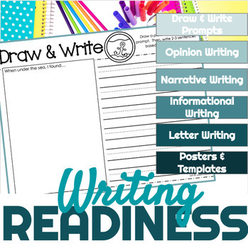 1st Grade Readiness BUNDLE - Summer Worksheets by Sarah Waltz Education