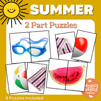 Preview of Summer 2 Part Puzzles