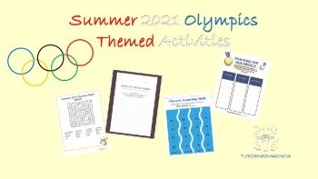 Preview of Summer 2021 Olympics Themed Activities