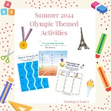 Summer 2024 Olympic Themed Activities