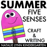 Summer 5 Senses Craft and Writing | End of the Year Craft 