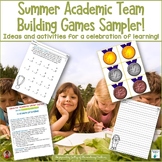 Summer Academic Team Building Games and Activities Freebie