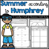Summer According to Humphrey Novel Study