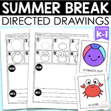 Summer Activities - 10 Fun Directed Drawings and Writing S