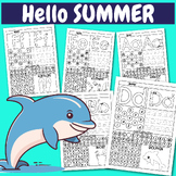 Summer Activities, Alphabet Writing A-Z, Letter Recognitio