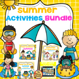 Summer Activities Bundle | How to Draw | Crafts | Writing 